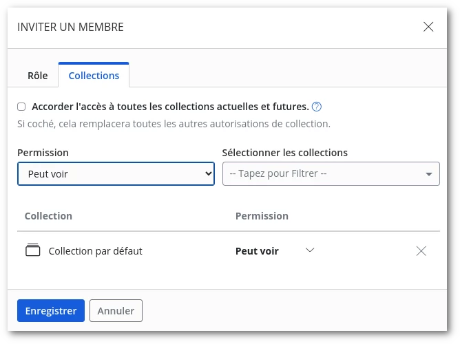 permissions collections